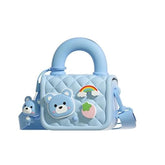 Bags Dust-Proof Cute 3D Cartoon Kids Stylish Mini Hand Bag for Kids (Fondant Pink)